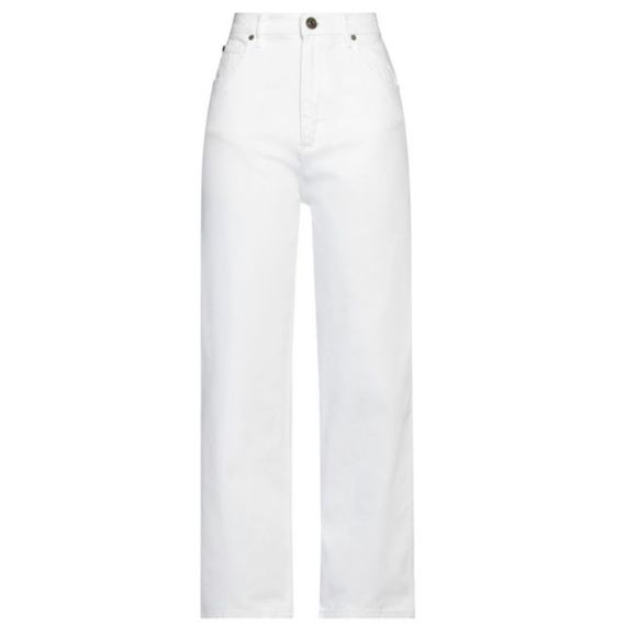 Sandro Denim Jeans White Size 40 - Picture 1 of 11